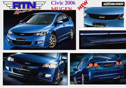 BODY KIT MUGEN 1 CIVIC 2006